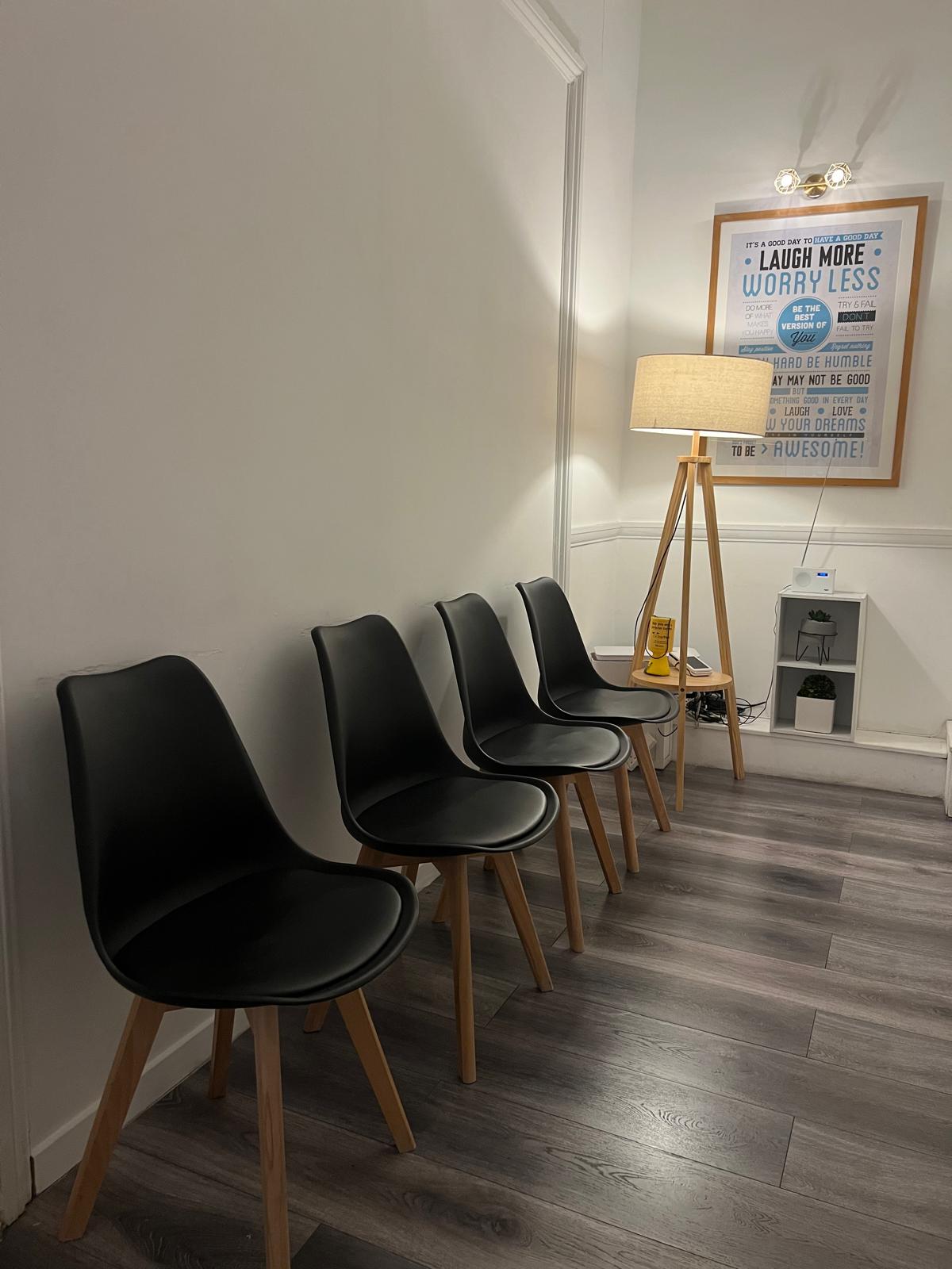 Waiting Area at London Health Hub